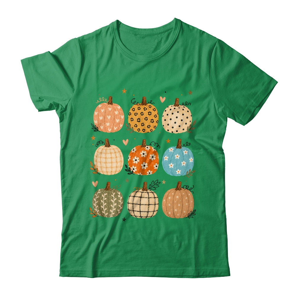 Cute Pumpkin Preppy Boho Fall Autumn Thanksgiving Coquette Shirt & Sweatshirt | siriusteestore
