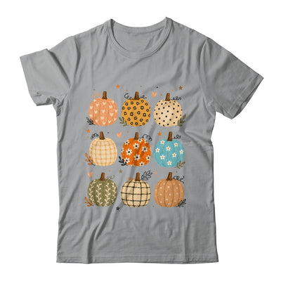 Cute Pumpkin Preppy Boho Fall Autumn Thanksgiving Coquette Shirt & Sweatshirt | siriusteestore