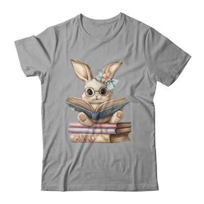 Cute Reading Bunny Easter Books Reader Teacher Girls Women Shirt & Hoodie | siriusteestore