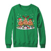 Cute Santa Reindeer Elf Pizza Christmas Womens Mens Kids Shirt & Sweatshirt | siriusteestore