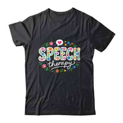 Cute Speech Therapy Speech Language Pathologist Slp Floral Shirt & Hoodie | siriusteestore