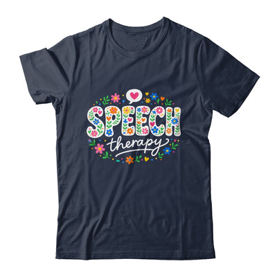 Cute Speech Therapy Speech Language Pathologist Slp Floral Shirt & Hoodie | siriusteestore