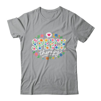Cute Speech Therapy Speech Language Pathologist Slp Floral Shirt & Hoodie | siriusteestore