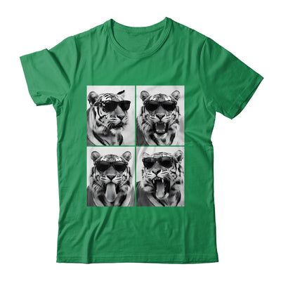 Cute Tigers With Sunglasses Cool Funny Animals Photo Booth Shirt & Hoodie | siriusteestore