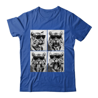 Cute Tigers With Sunglasses Cool Funny Animals Photo Booth Shirt & Hoodie | siriusteestore