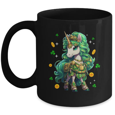 Cute Unicorn Leprecorn St Patrick Day Lucky Irish Girls Kids Mug | siriusteestore