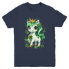 Cute Unicorn Shamrock St Patricks Day Girls Kids Lepricorn Youth Shirt | siriusteestore