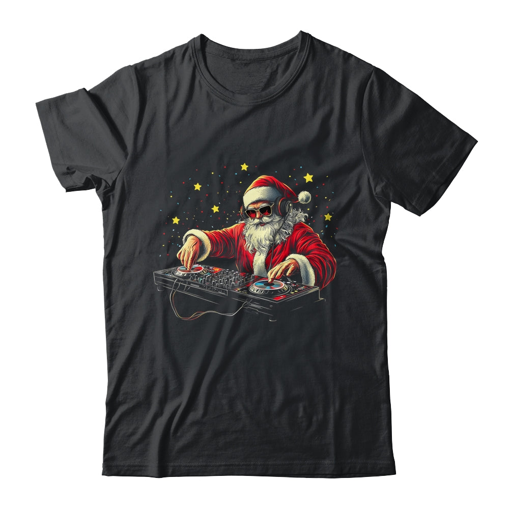 DJ Santa Claus Christmas Beats Funny House Music Musical Shirt & Sweatshirt | siriusteestore