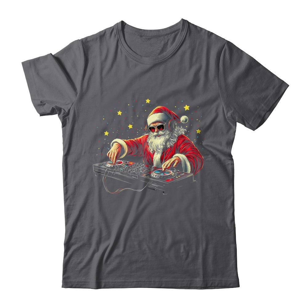 DJ Santa Claus Christmas Beats Funny House Music Musical Shirt & Sweatshirt | siriusteestore
