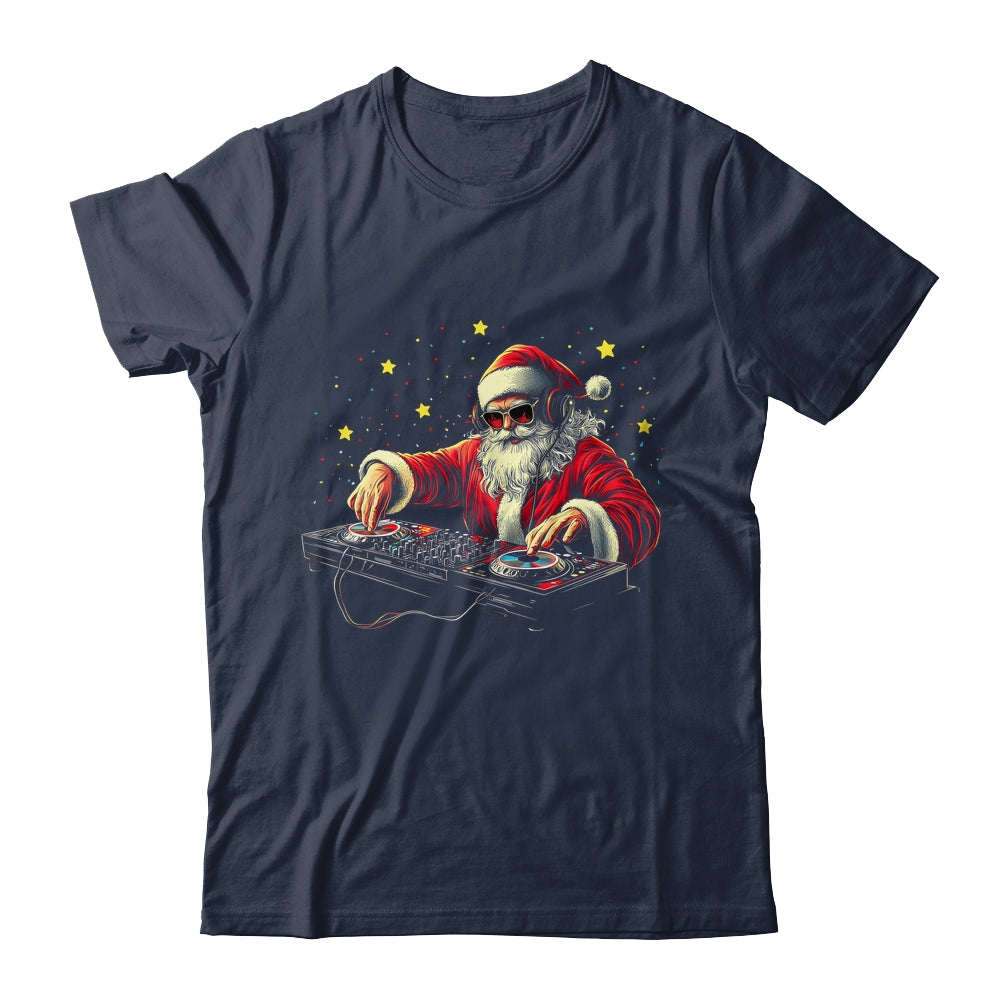 DJ Santa Claus Christmas Beats Funny House Music Musical Shirt & Sweatshirt | siriusteestore