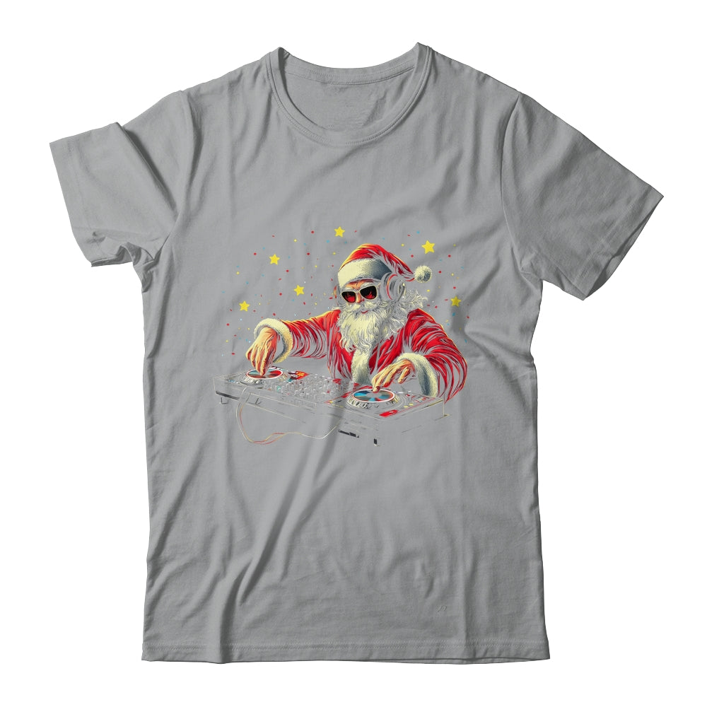 DJ Santa Claus Christmas Beats Funny House Music Musical Shirt & Sweatshirt | siriusteestore