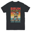 Dabbing Boy Bruh It's My First Day Of 2nd Grade Second Grade Youth Shirt | siriusteestore
