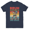 Dabbing Boy Bruh It's My First Day Of 2nd Grade Second Grade Youth Shirt | siriusteestore