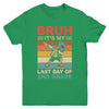 Dabbing Boy Bruh It's My Last Day Of 2nd Grade Second Grade Youth Shirt | siriusteestore