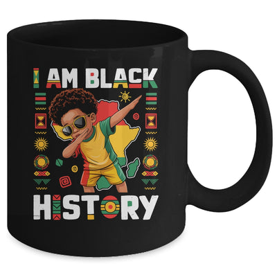 Dabbing Boy I Am Black History Month African American Kids Mug | siriusteestore