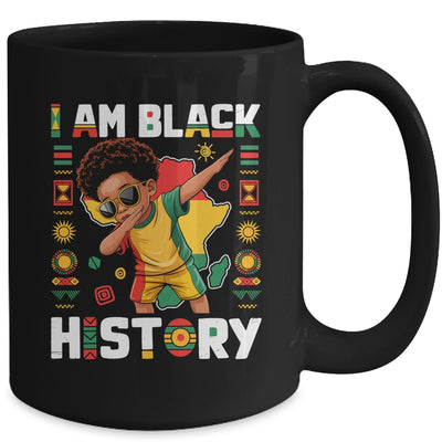 Dabbing Boy I Am Black History Month African American Kids Mug | siriusteestore
