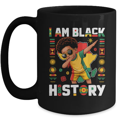 Dabbing Boy I Am Black History Month African American Kids Mug | siriusteestore