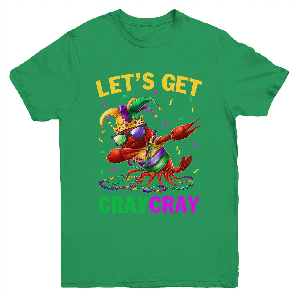 Dabbing Crawfish Costume Kids Boys Men Mardi Gras Carnival Youth Shirt | siriusteestore