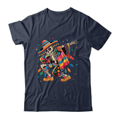 Dabbing Skeleton Cinco De Mayo Fiesta Mexican Sombreros Men Shirt & Tank Top | siriusteestore