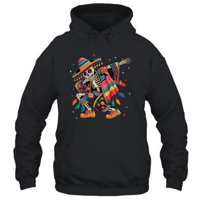 Dabbing Skeleton Cinco De Mayo Fiesta Mexican Sombreros Men Shirt & Tank Top | siriusteestore