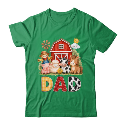 Dad Farm Cow 1St Birthday Girl Boy Matching Family Shirt & Hoodie | siriusteestore