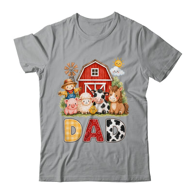 Dad Farm Cow 1St Birthday Girl Boy Matching Family Shirt & Hoodie | siriusteestore
