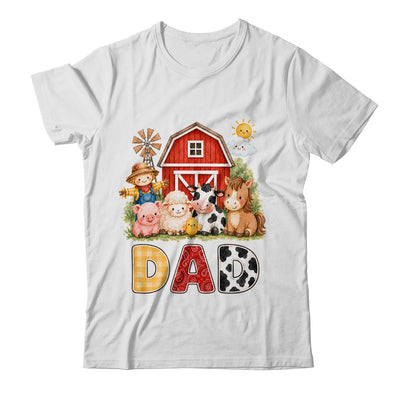 Dad Farm Cow 1St Birthday Girl Boy Matching Family Shirt & Hoodie | siriusteestore