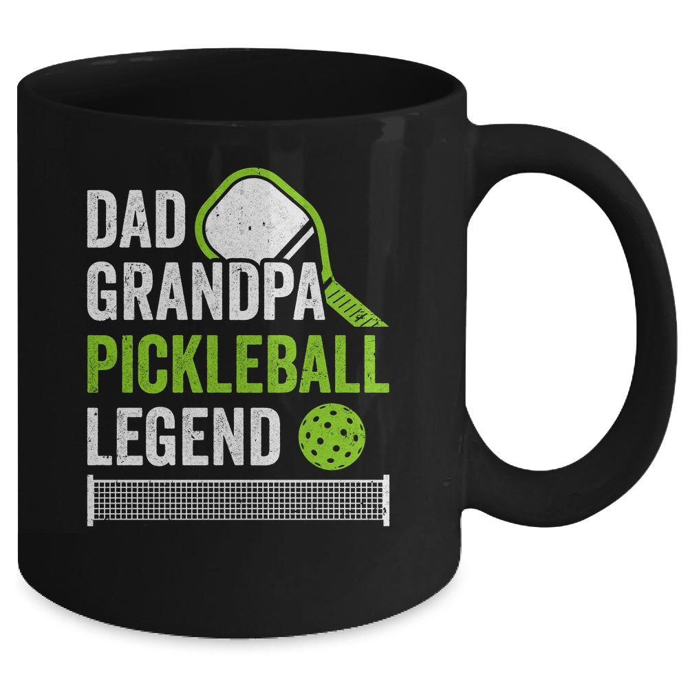 Dad Grandpa Pickleball Legend Player Funny Pickle Ball Mug | siriusteestore