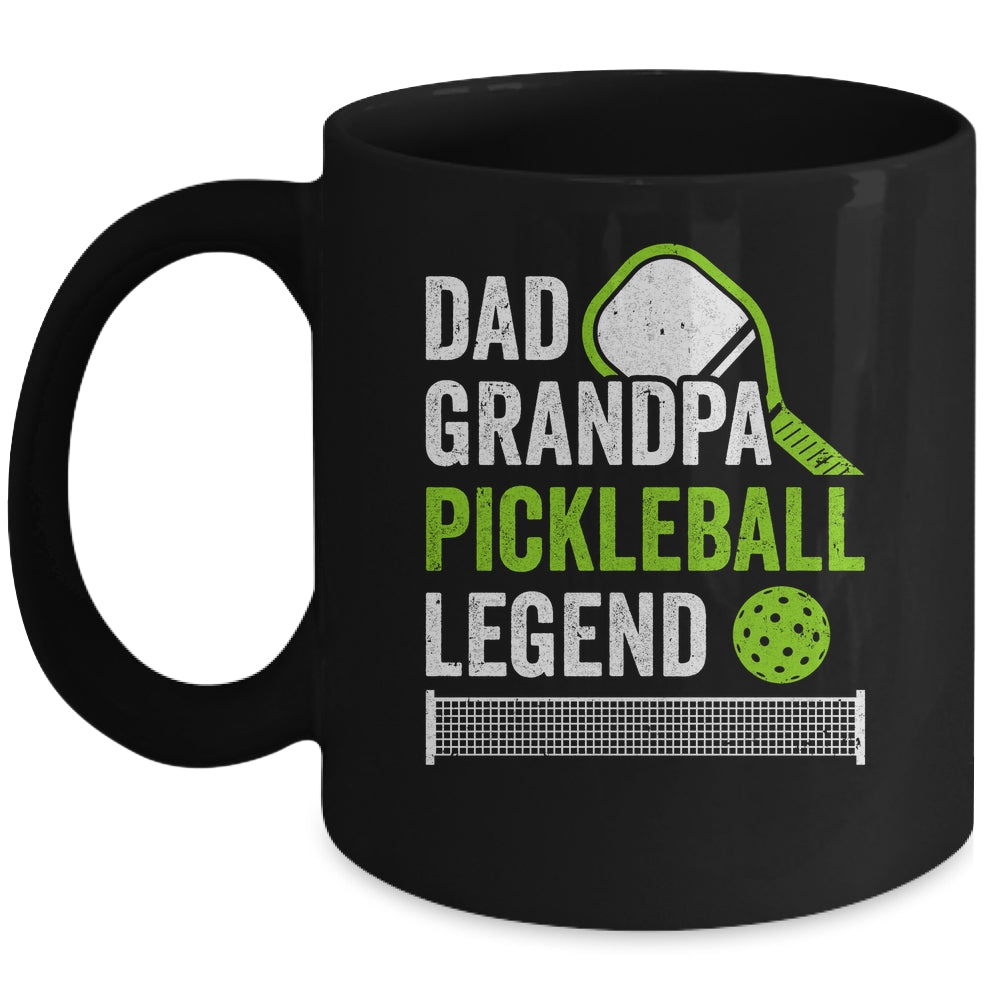 Dad Grandpa Pickleball Legend Player Funny Pickle Ball Mug | siriusteestore