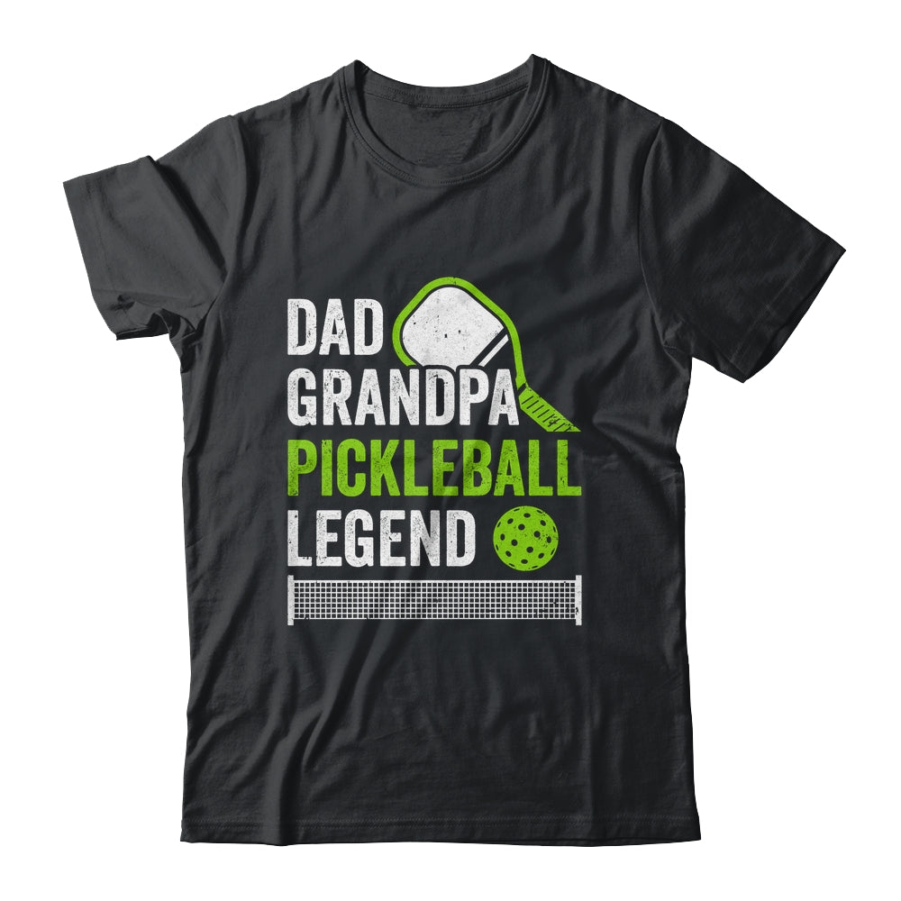 Dad Grandpa Pickleball Legend Player Funny Pickle Ball Shirt & Hoodie | siriusteestore