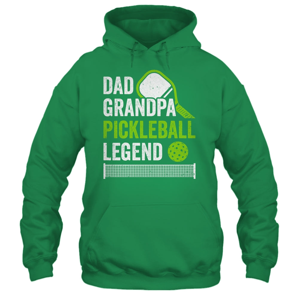 Dad Grandpa Pickleball Legend Player Funny Pickle Ball Shirt & Hoodie | siriusteestore