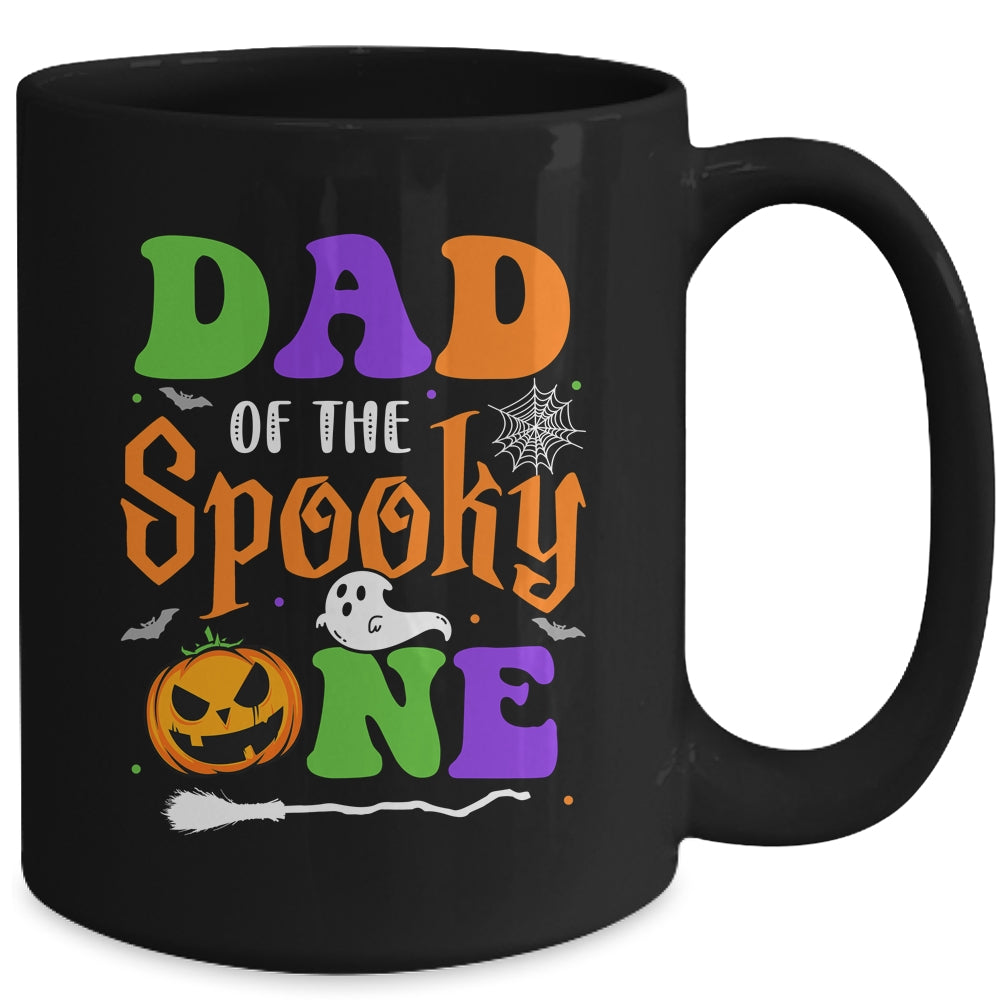 Dad Halloween 1st Birthday Boy Matching Family Spooky One Mug | siriusteestore