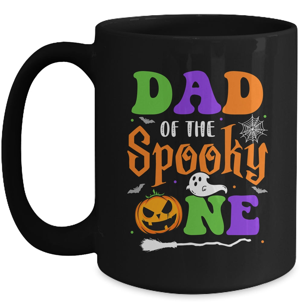 Dad Halloween 1st Birthday Boy Matching Family Spooky One Mug | siriusteestore