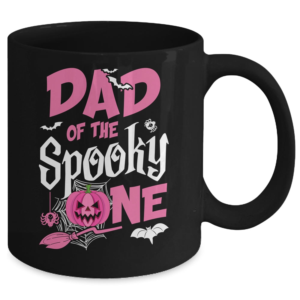 Dad Halloween 1st Birthday Girl Matching Family Spooky One Mug | siriusteestore
