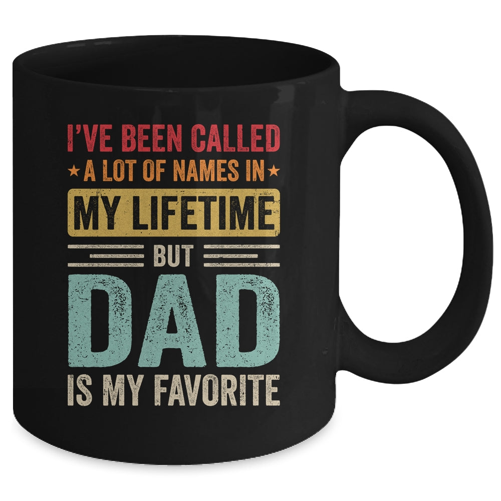Dad Is My Favorite Name Funny Father's Day Dad Mug | siriusteestore