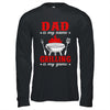 Dad Is My Name Grilling Is My Game Funny Smoker Dad Shirt & Hoodie | siriusteestore