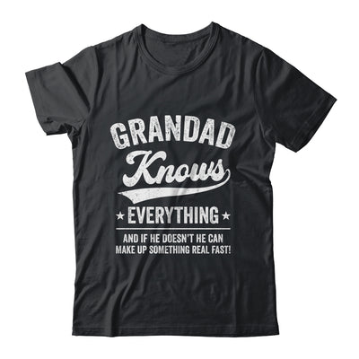Dad Knows Everything Fathers Day Birthday Christmas Shirt & Hoodie | siriusteestore
