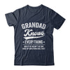 Dad Knows Everything Fathers Day Birthday Christmas Shirt & Hoodie | siriusteestore