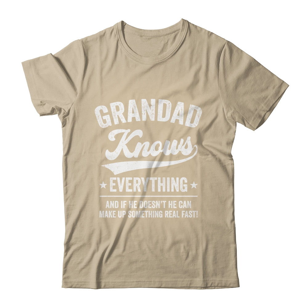 Dad Knows Everything Fathers Day Birthday Christmas Shirt & Hoodie | siriusteestore