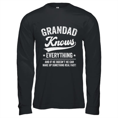 Dad Knows Everything Fathers Day Birthday Christmas Shirt & Hoodie | siriusteestore