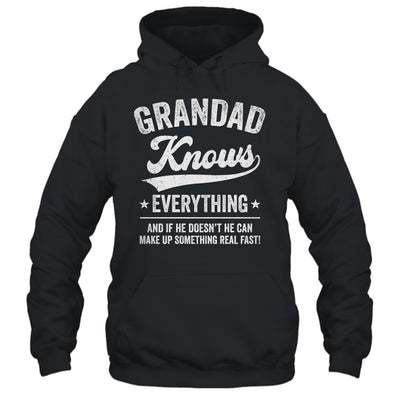 Dad Knows Everything Fathers Day Birthday Christmas Shirt & Hoodie | siriusteestore