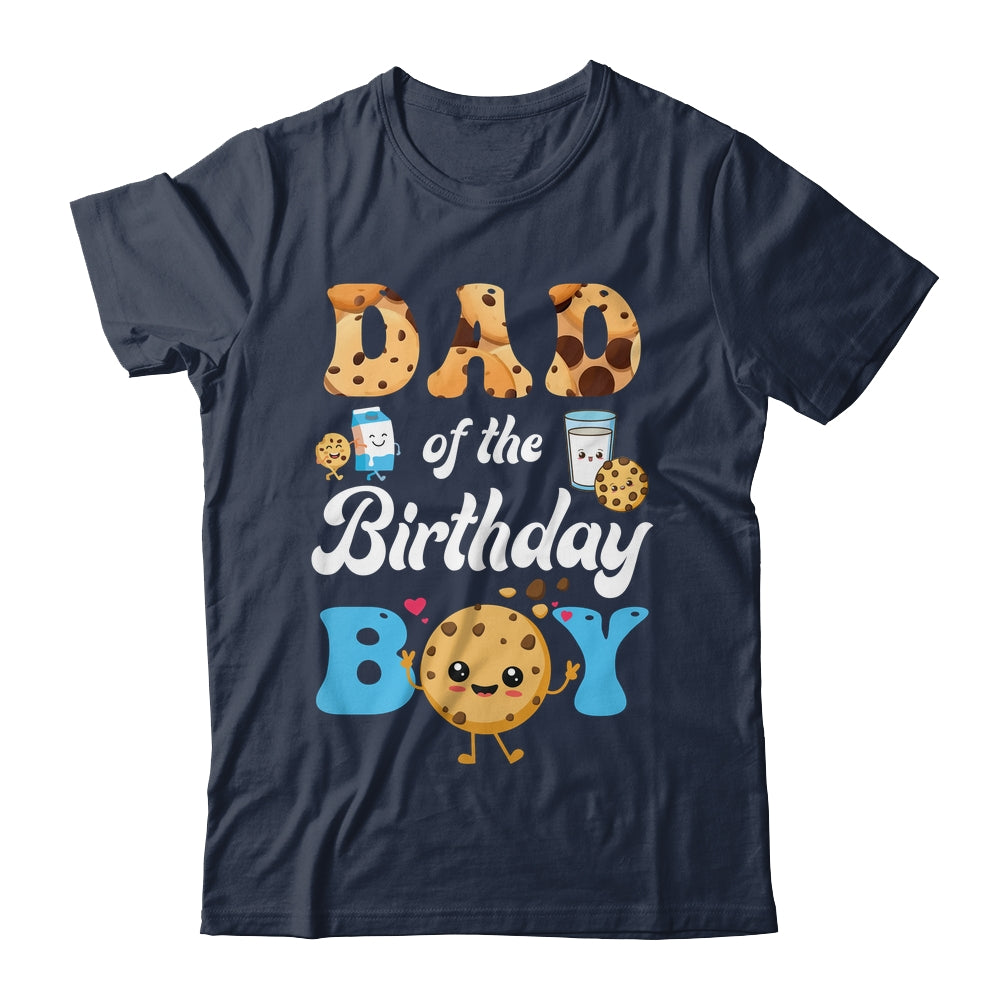 Dad Of The Birthday Boy Milk And Cookies 1st Birthday Shirt & Hoodie | siriusteestore
