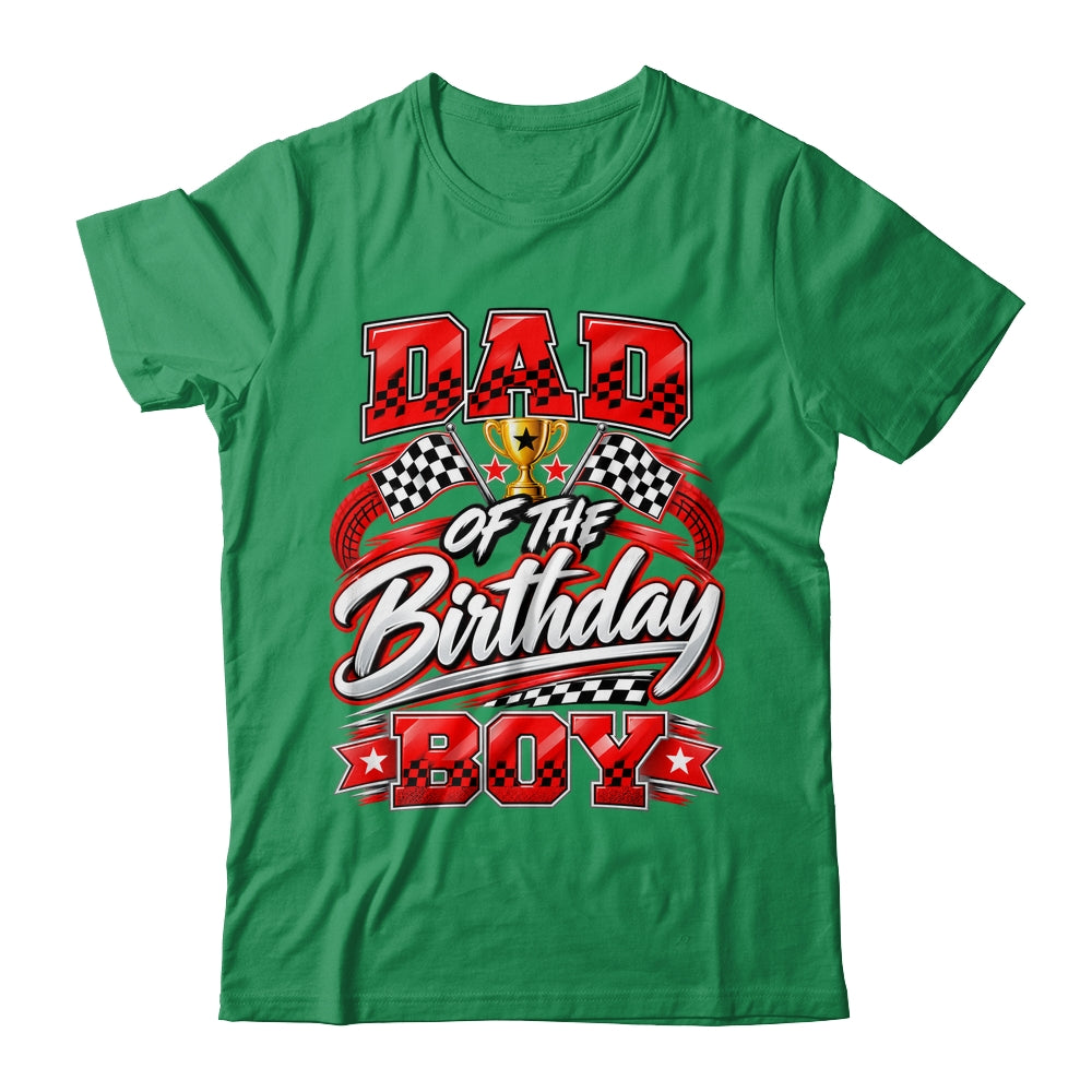 Dad Of The Birthday Boy Race Car Family Pit Crew Shirt & Hoodie | siriusteestore