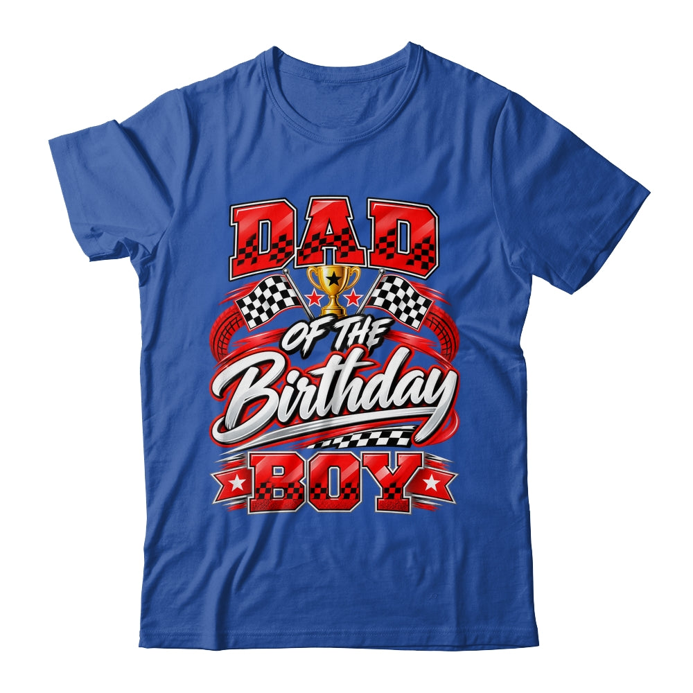 Dad Of The Birthday Boy Race Car Family Pit Crew Shirt & Hoodie | siriusteestore