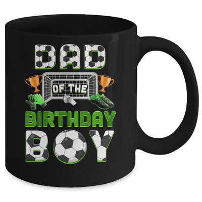 Dad Of The Birthday Boy Soccer Family Matching Party Mug | siriusteestore