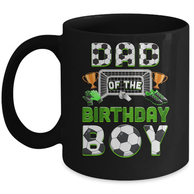 Dad Of The Birthday Boy Soccer Family Matching Party Mug | siriusteestore
