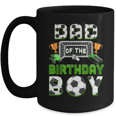 Dad Of The Birthday Boy Soccer Family Matching Party Mug | siriusteestore