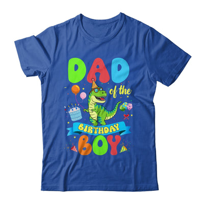 Dad Of The Birthday Boy TRex Dinosaur Birthday Family Shirt & Hoodie | siriusteestore