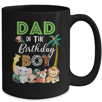 Dad Of The Birthday Boy Wild Zoo Theme Safari Party Mug | siriusteestore