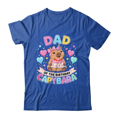 Dad Of The Birthday Capybara Birthday Girl Family Shirt & Hoodie | siriusteestore